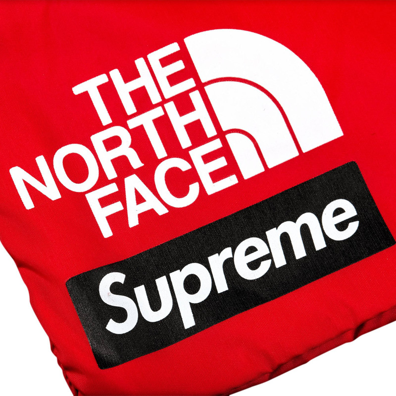 Supreme Supreme x The North Face S Logo Shoulder Bag 'Red' outlook