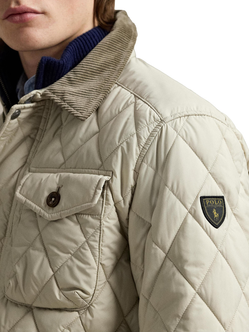 Men's Beaton Quilted Water-Repellent Jacket - Stoneware Grey 5