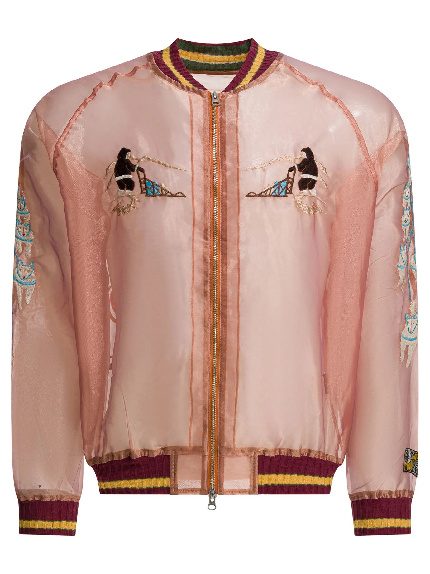 Kapital "sheer Pearl Mosquito Guard" Bomber Jacket - 1