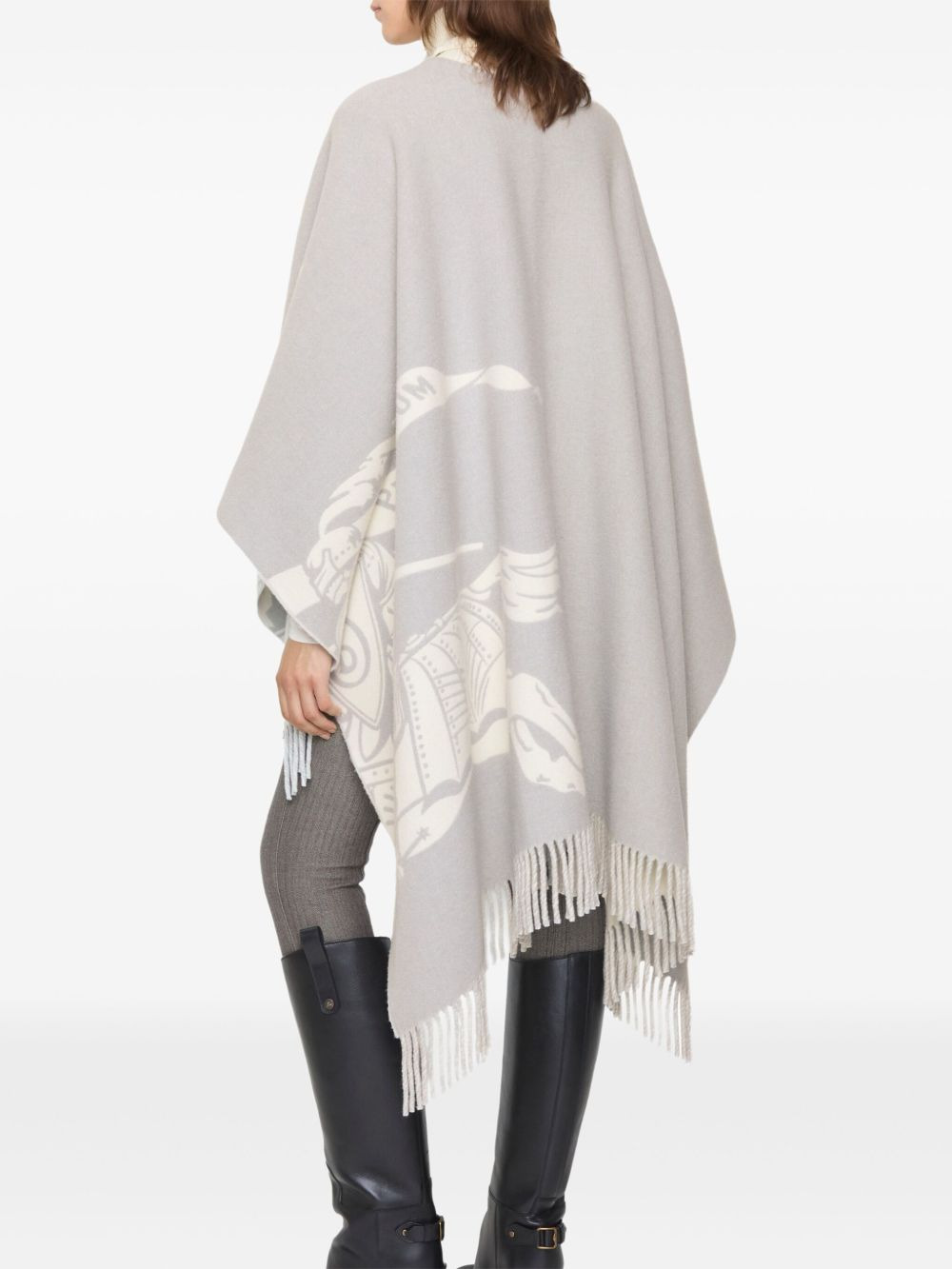 wool blend scarf - 3