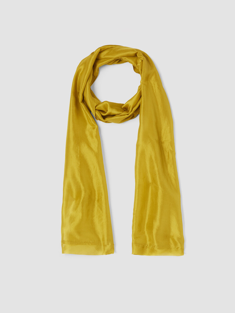 Washed Transitional Silk Scarf 1