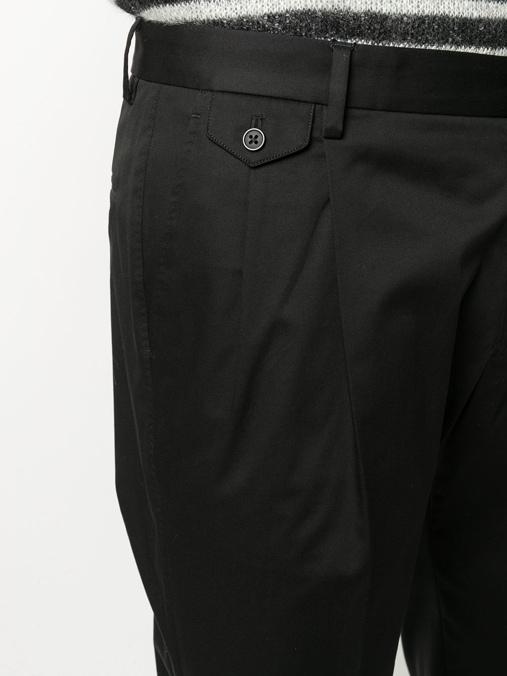 cropped tapered trousers - 5