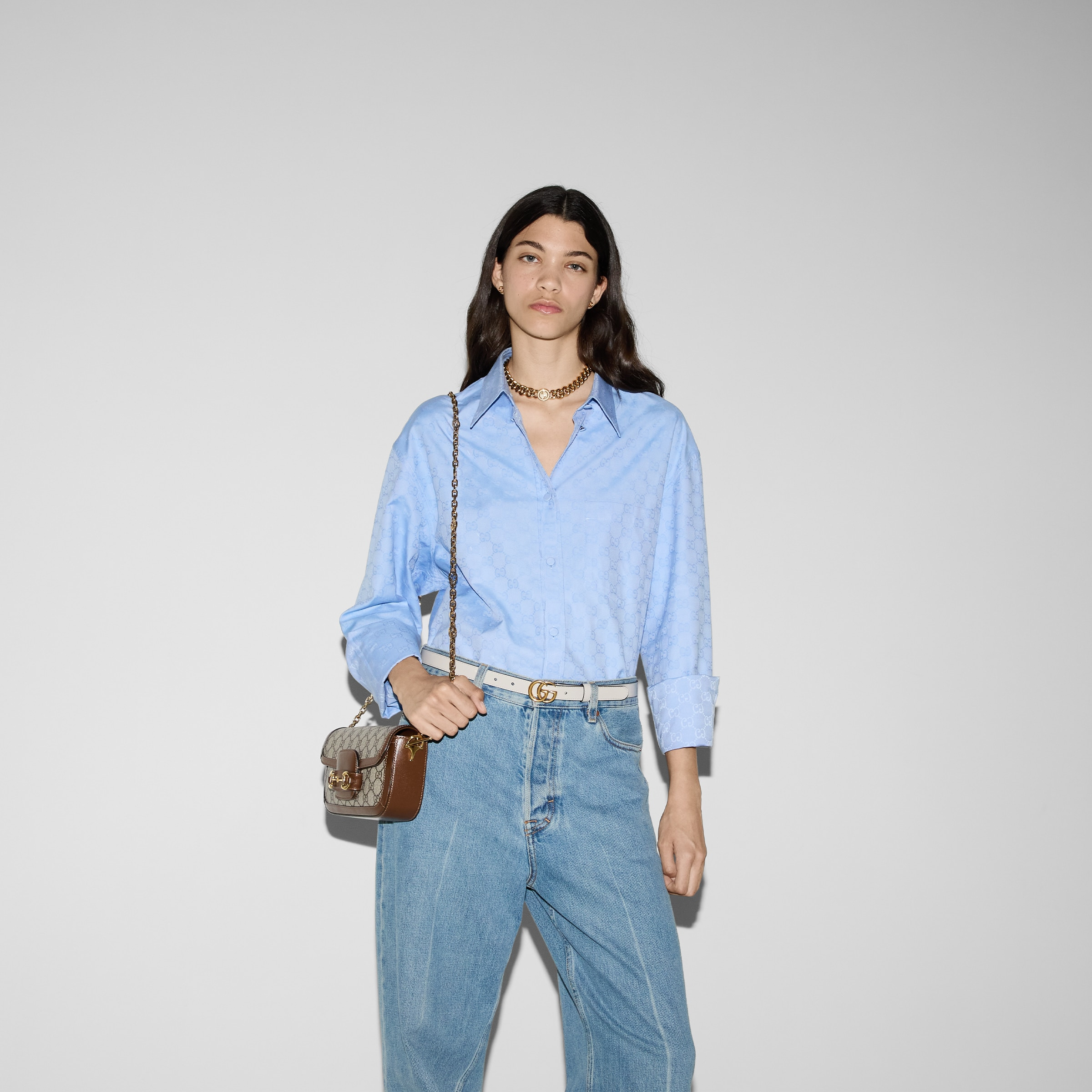 Gucci Horsebit 1955 shoulder bag - 4