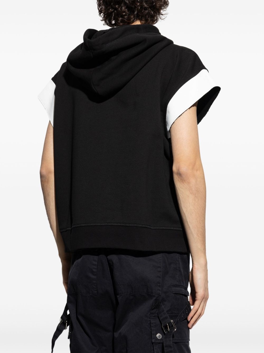 logo-print vest - 4