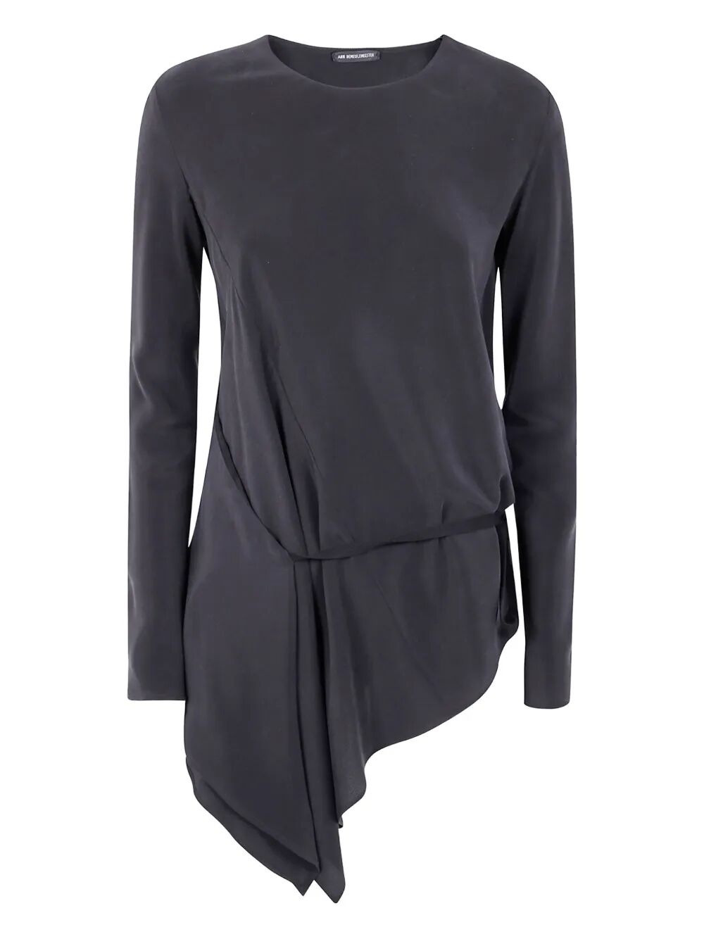 Ann Demeulemeester Women "Deana" Long Sleeve Asymmetric Top - 4