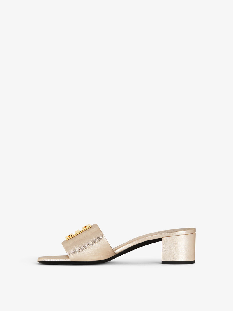 Givenchy 4G MULES IN 4G LUREX EMBROIDERY outlook