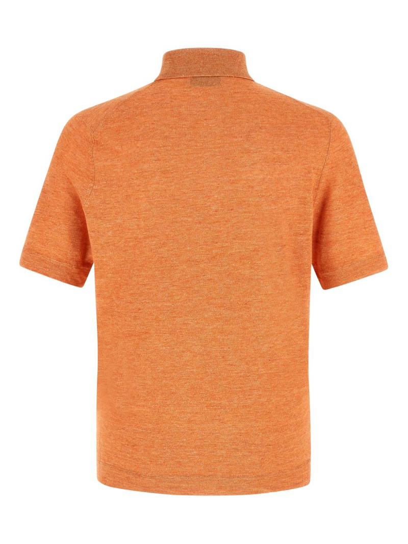 Brunello Cucinelli short-sleeve polo shirt outlook