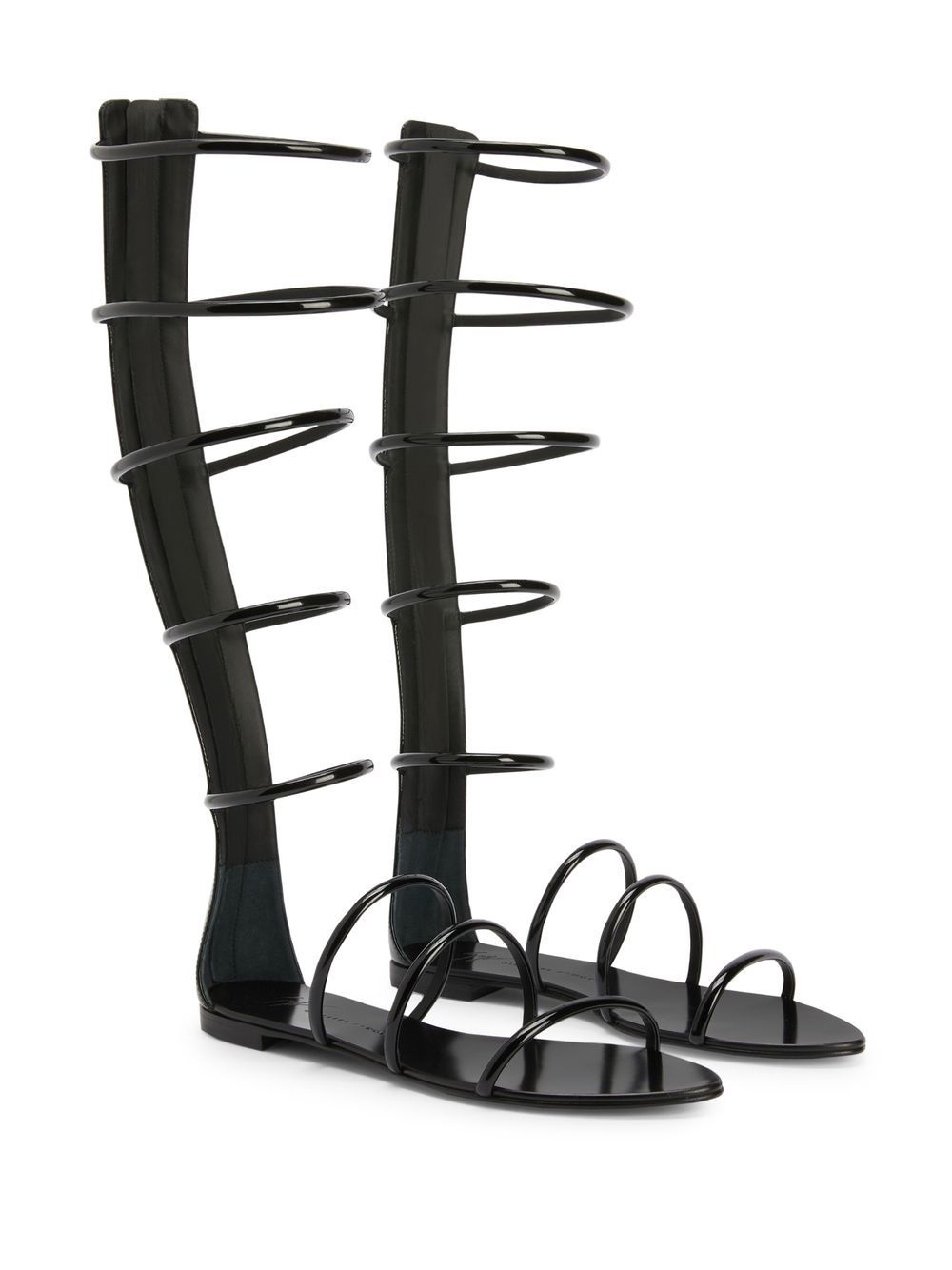 leather gladiator sandals - 2
