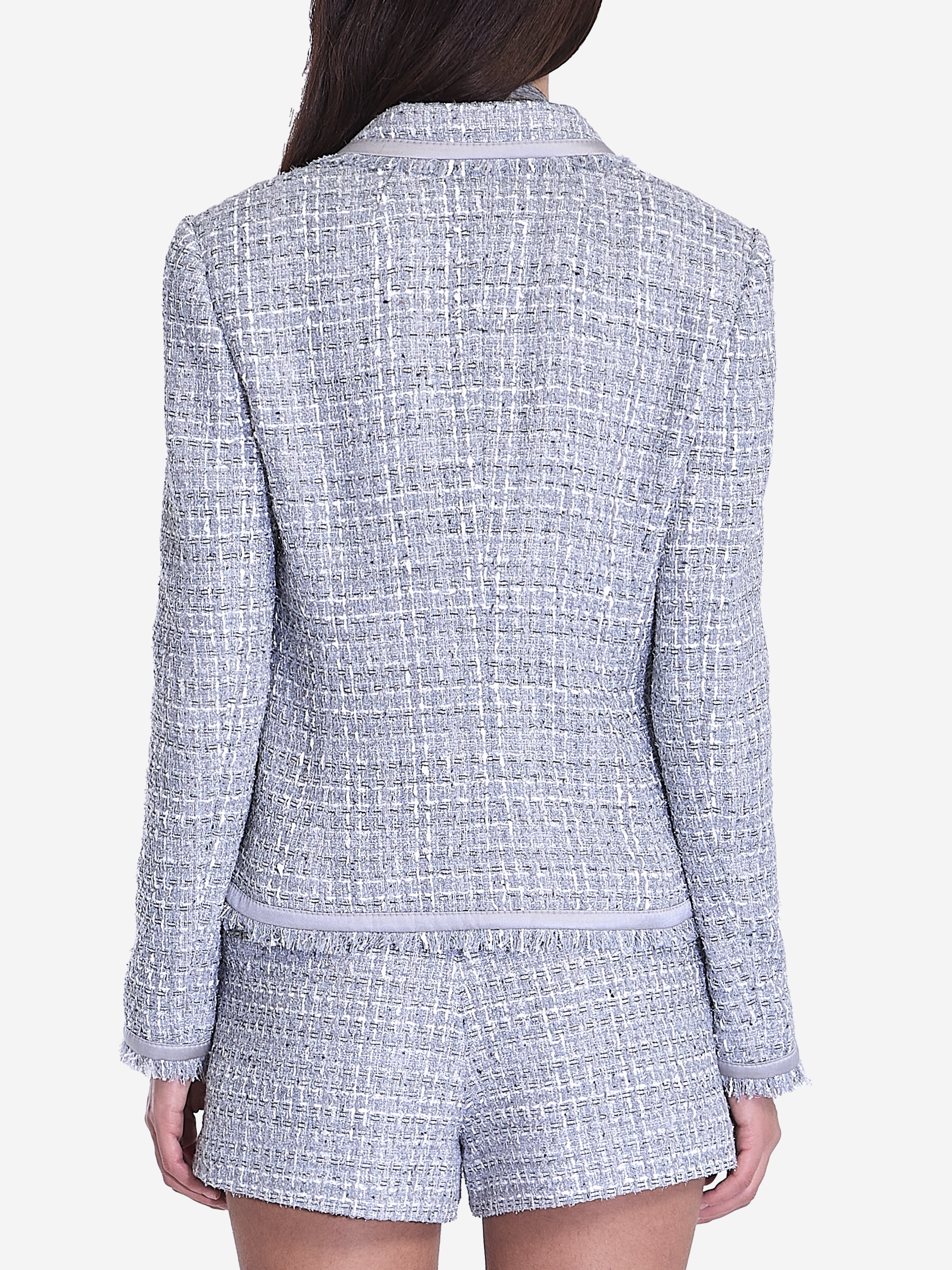 ジャケット Dolce&Gabbana Jacket In Grey Lame Boucle Dolce & Gabbana Jacket In Grey Lamé Bouclé | italist