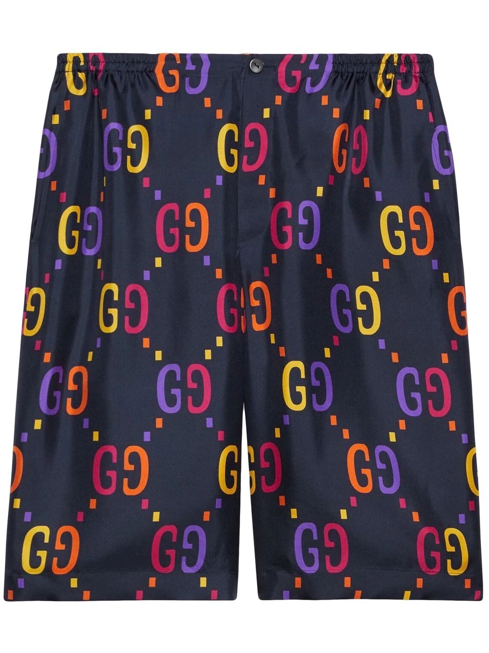 Jumbo GG silk shorts - 1