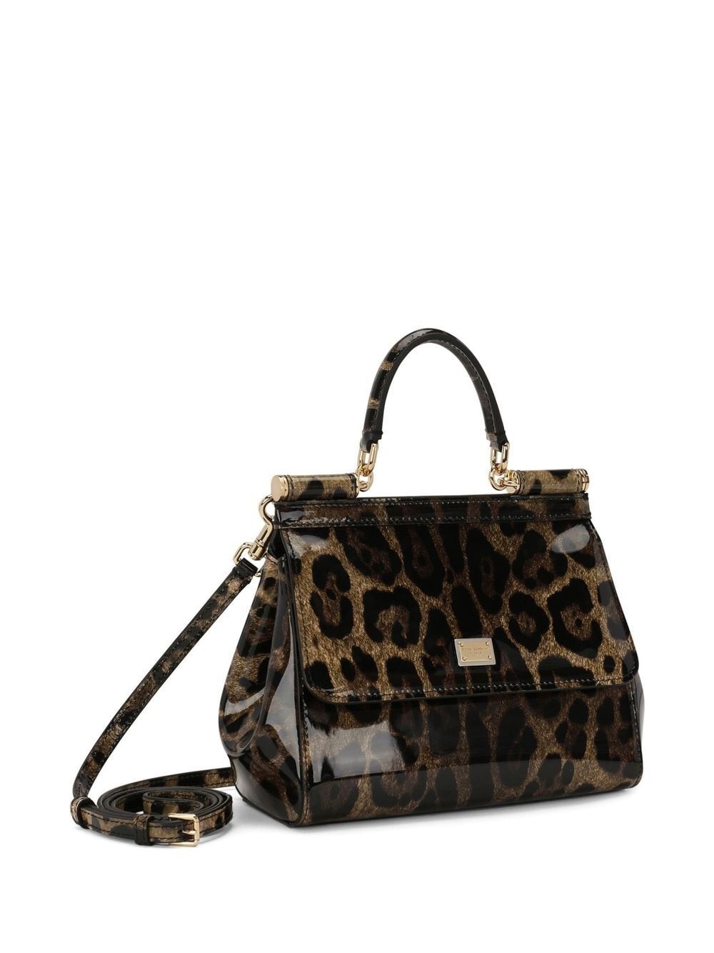 KIM DOLCE&GABBANA leopard-print Sicily bag - 4