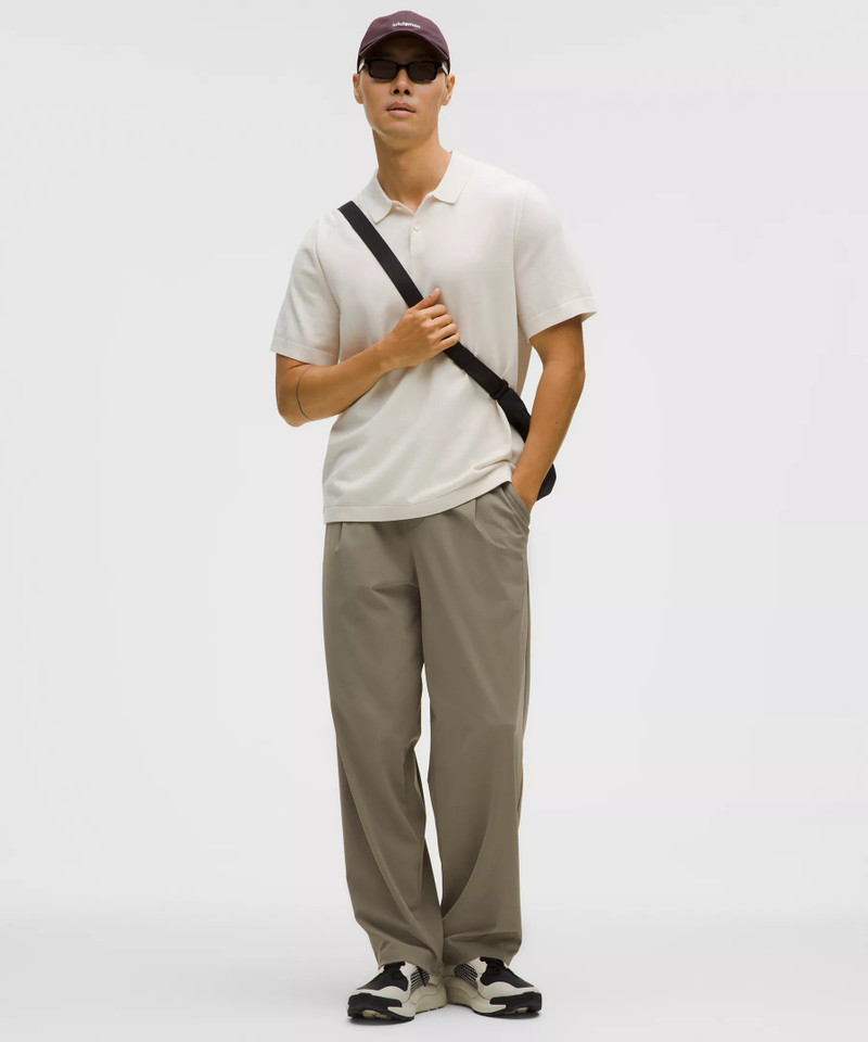 lululemon New Venture Short-Sleeve Knit Polo Shirt outlook