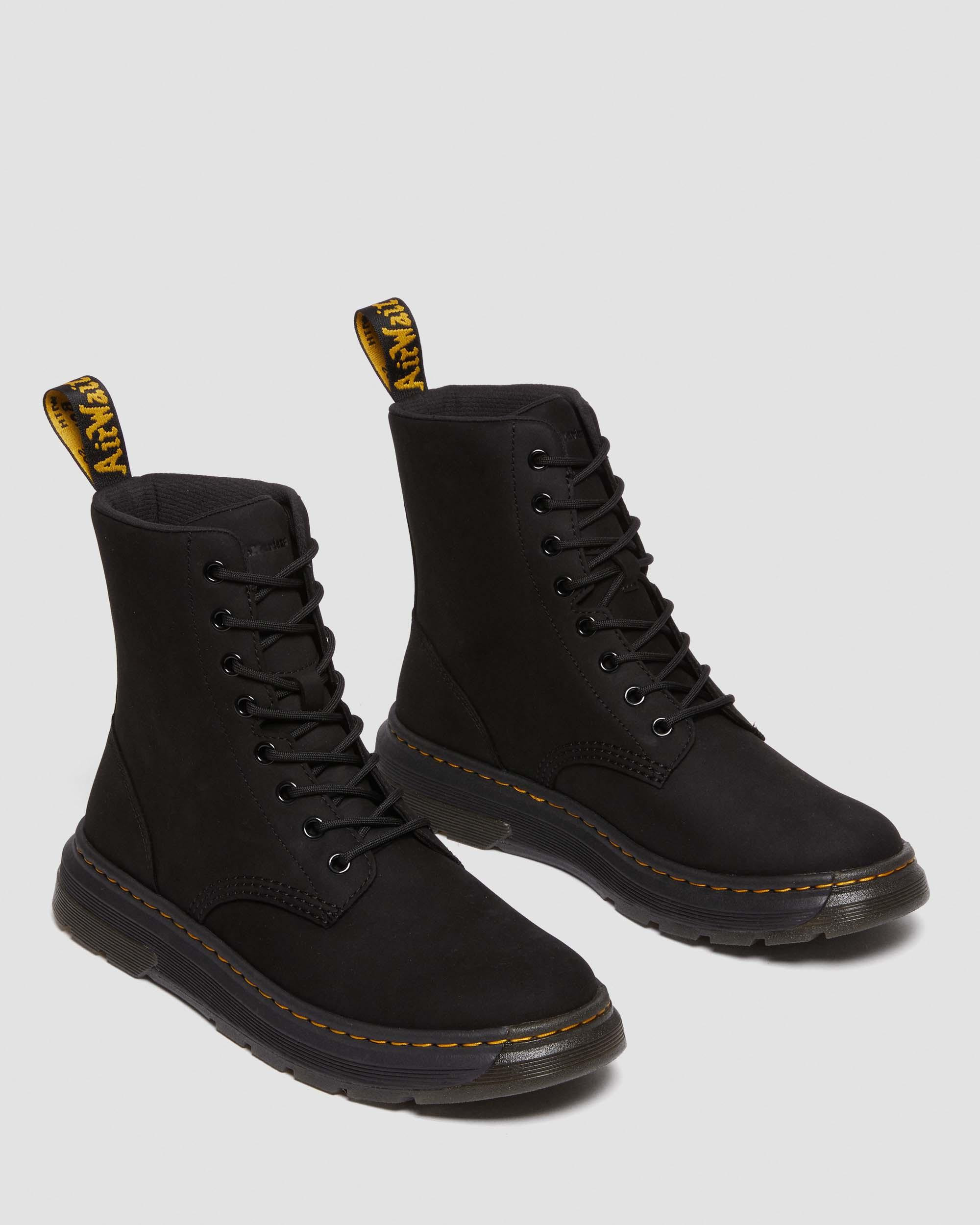 Crewson Nubuck Leather Everyday Boots - 8
