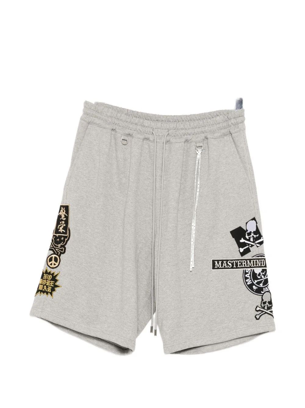 logo-appliqué shorts - 1