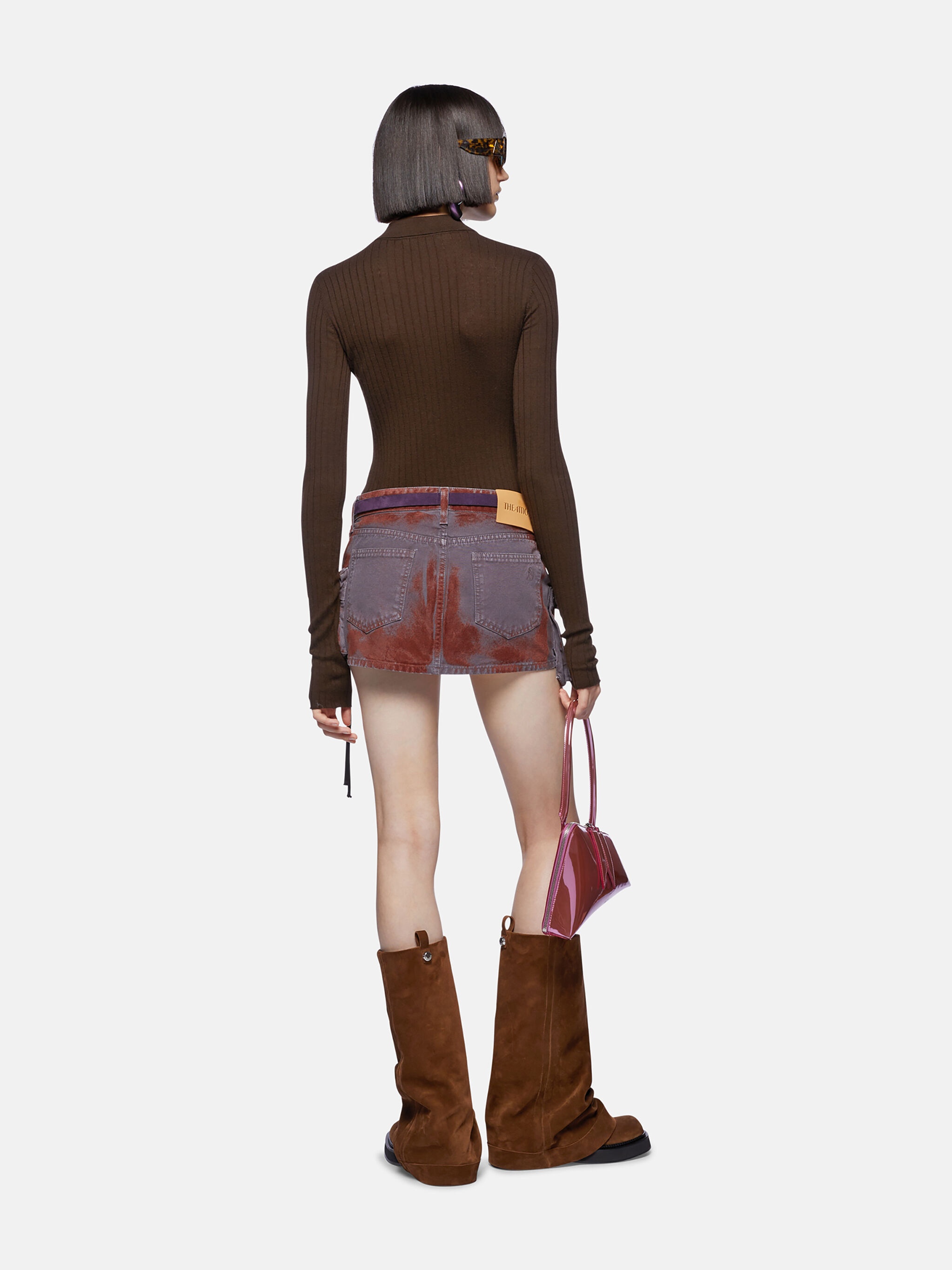 DARK BROWN SWEATER - 3