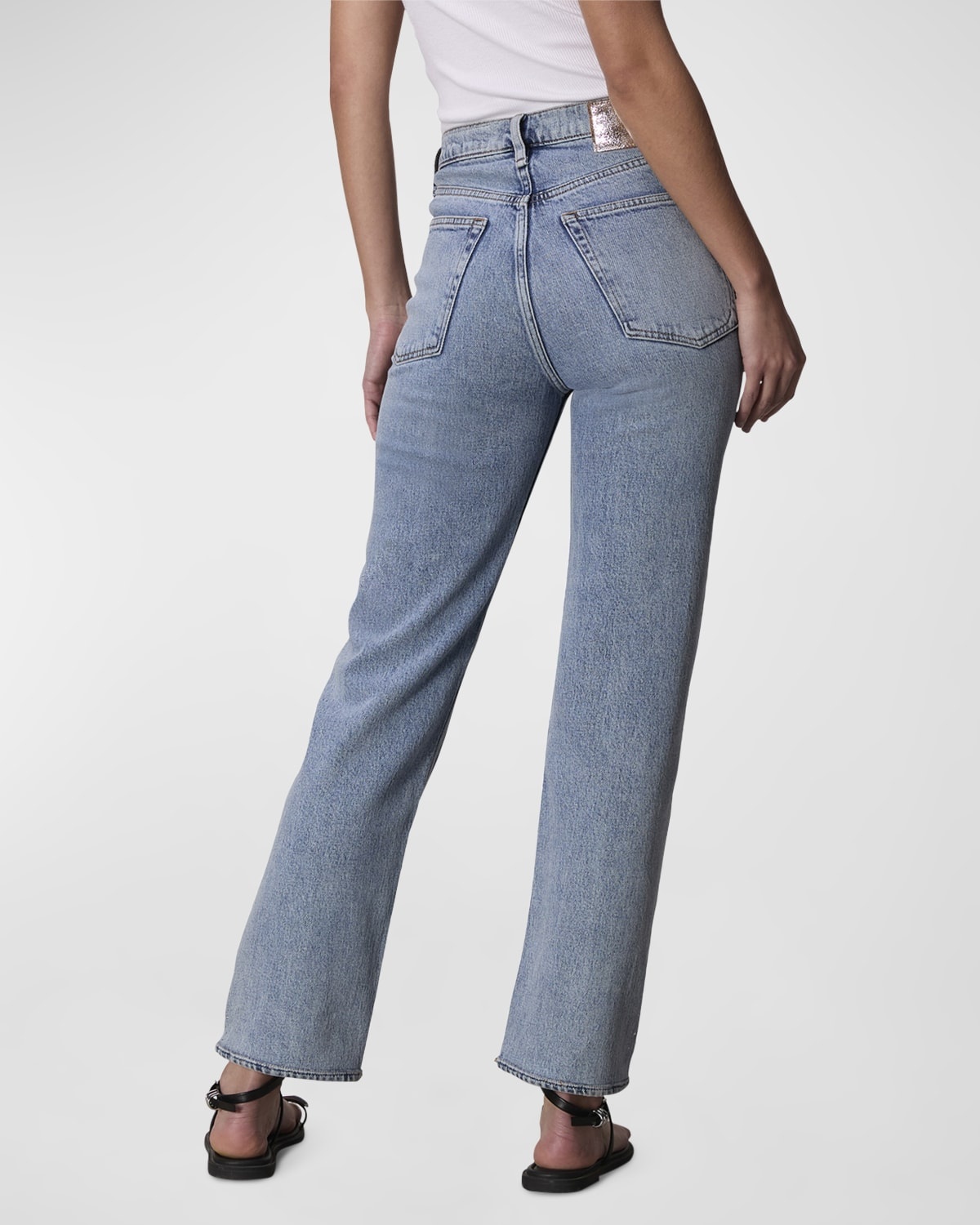 Harlow Ankle Rhinestone Jeans - 4