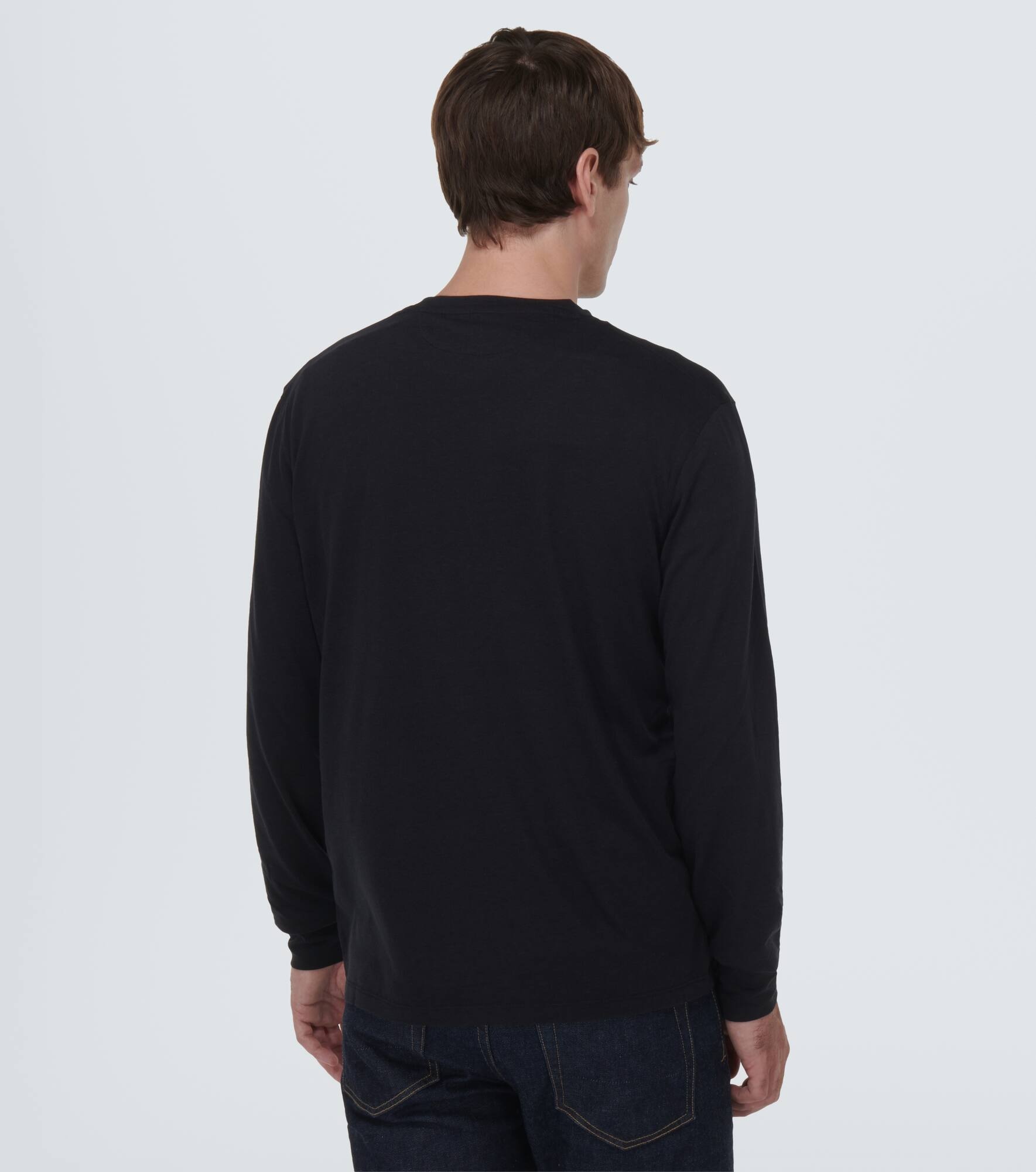 Cotton-blend sweatshirt - 5