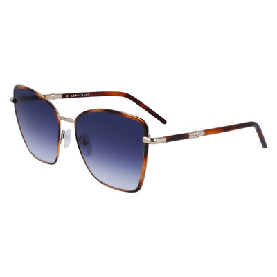 Longchamp Fall-Winter 2023 Collection Sunglasses Blue Havana - OTHER outlook