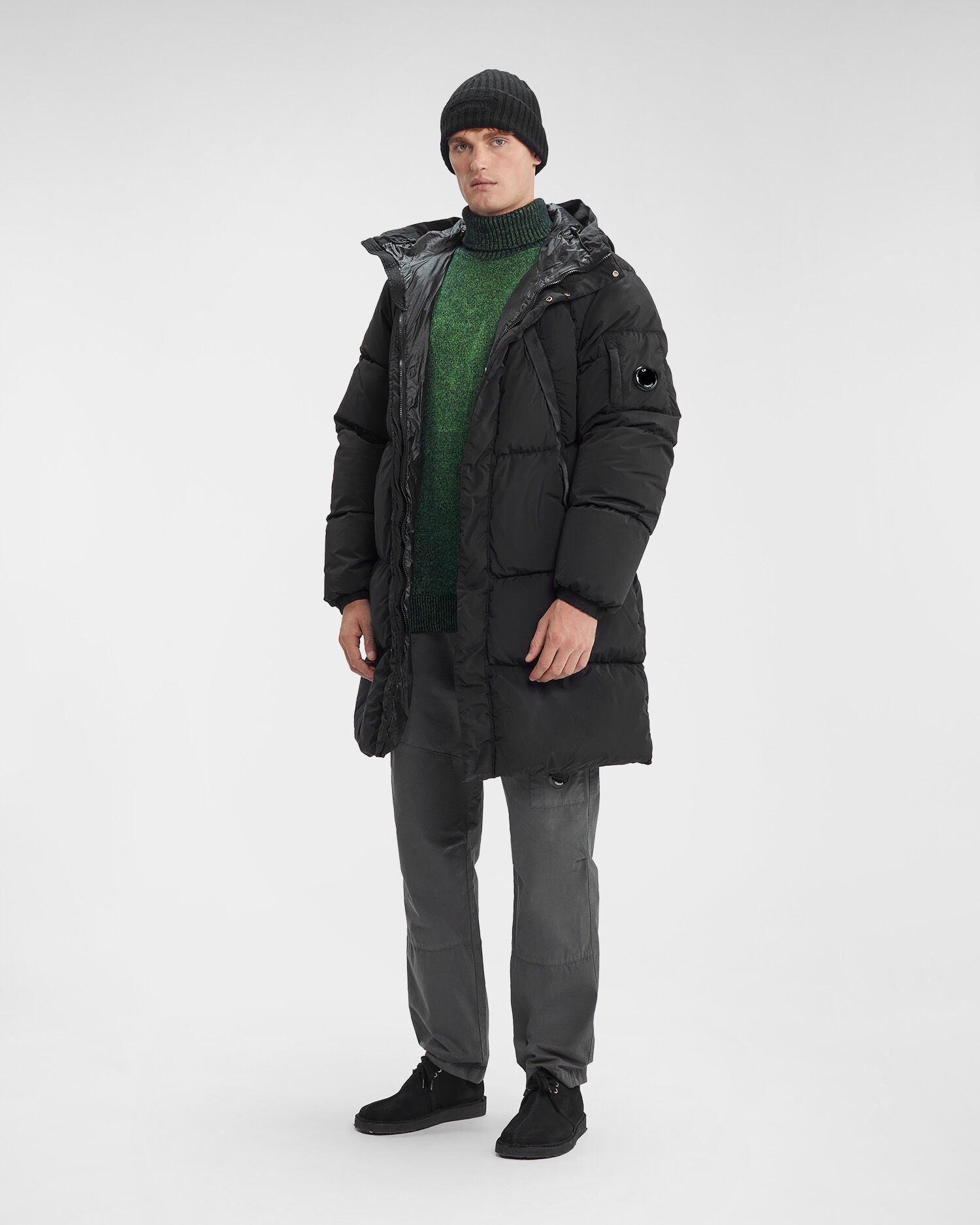 Nycra-R Hooded Down Coat - 7