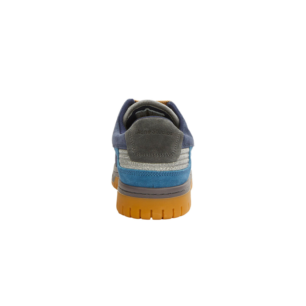 FUZZY LOW TOP SNEAKERS (GREY/BLUE) - 3