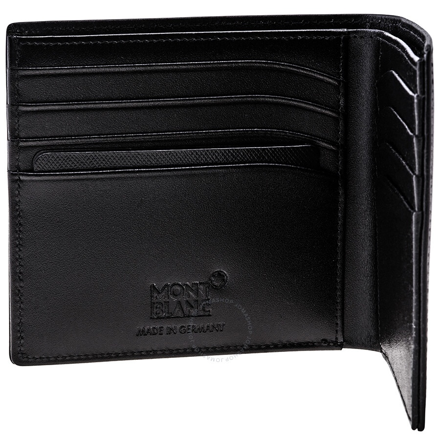 Montblanc Meisterstuck 8 CC Black Leather Wallet 7163 - 5