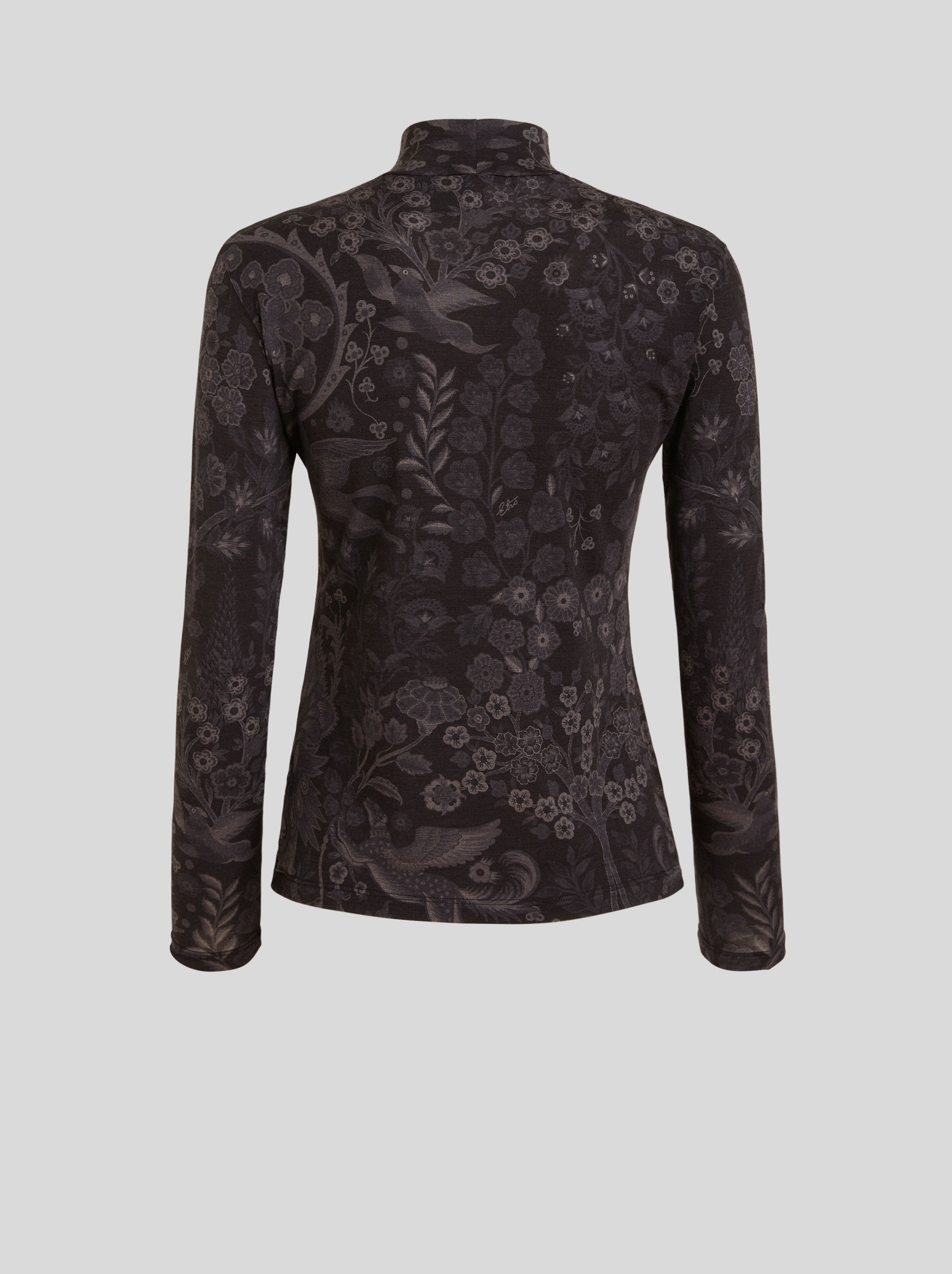 JERSEY JUMPER WITH ORNAMENTAL PRINT - 5