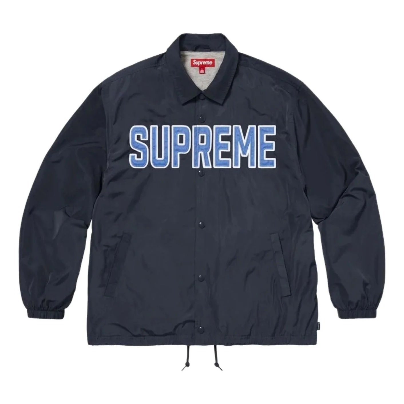 Supreme SS26 Spellout Coaches Jacket 'Navy' SUP-SS26-203-NVY - 1