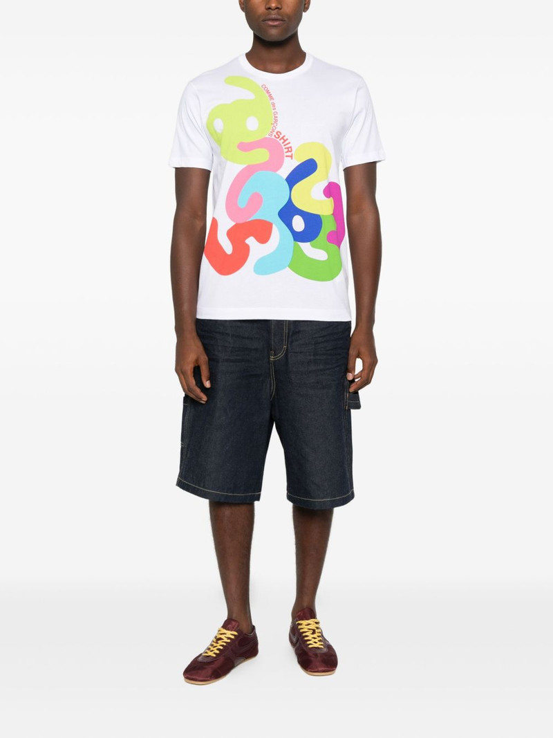 Comme des Garçons SHIRT graphic-print T-shirt outlook