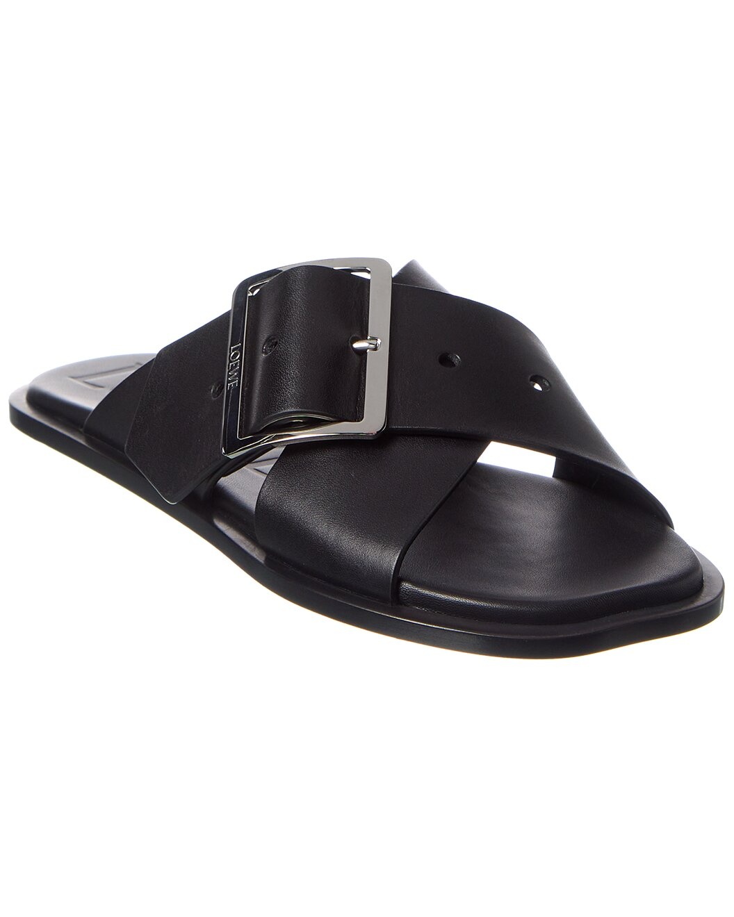 Loewe Petal Belt Leather Sandal - 1