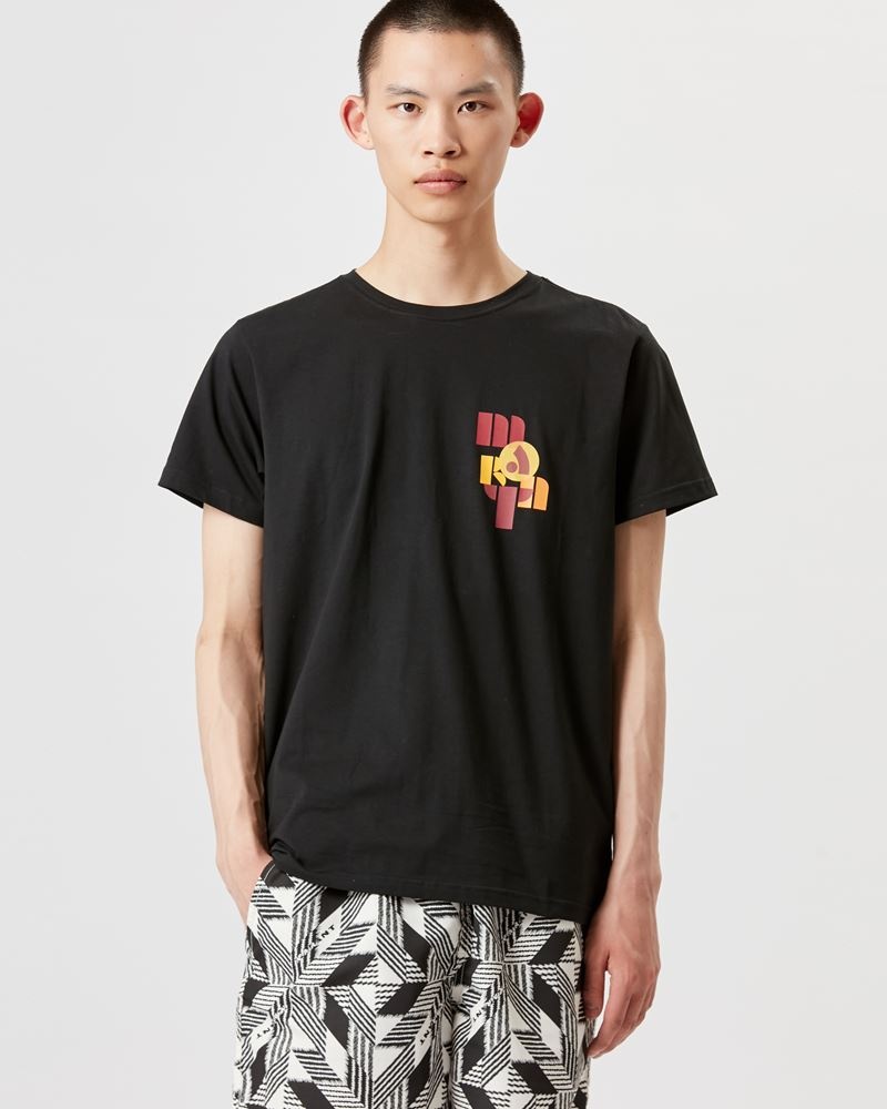 ZAFFERH COTTON LOGO TEE-SHIRT - 4