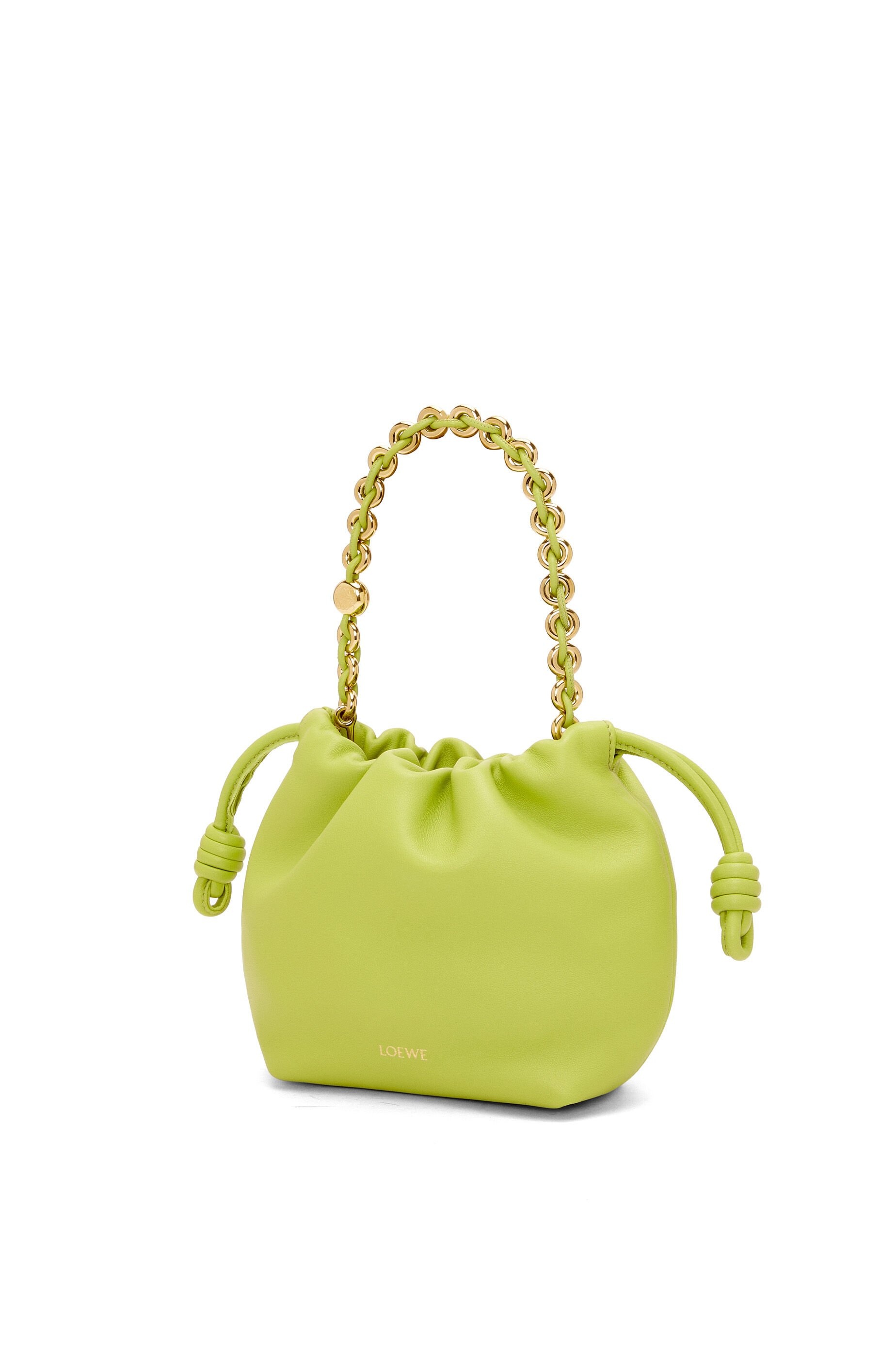 Mini Flamenco Purse bag in mellow nappa lambskin - 3