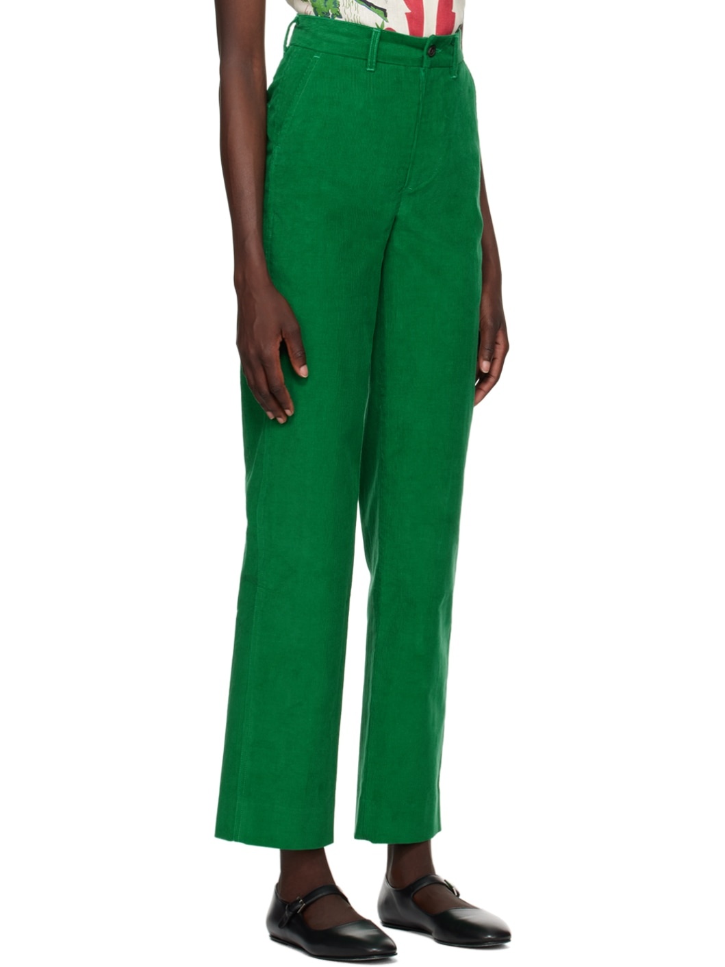 Green Standard Trousers - 2