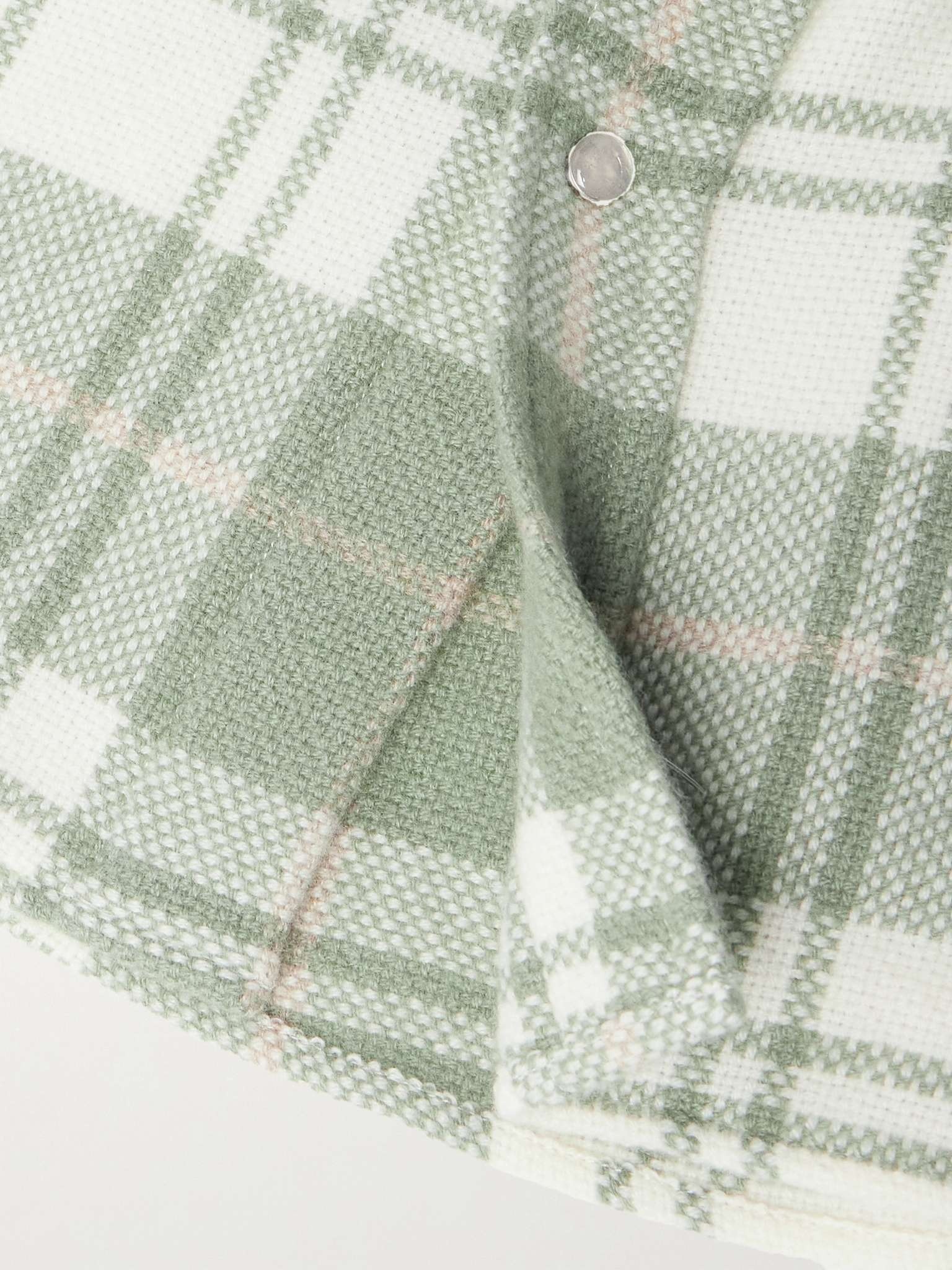 Checked Cotton Shirt - 5