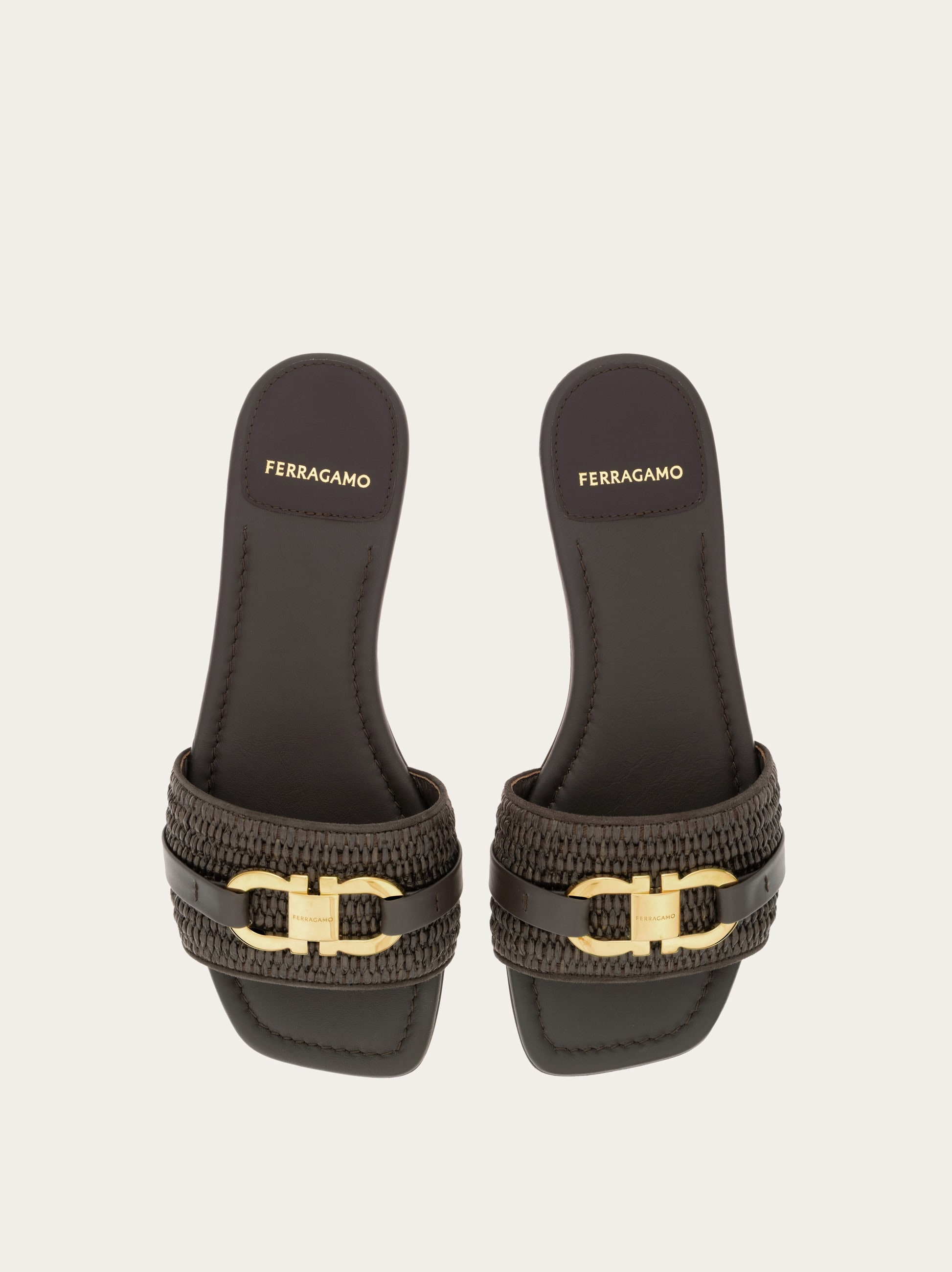 Gancini buckle slide - 3