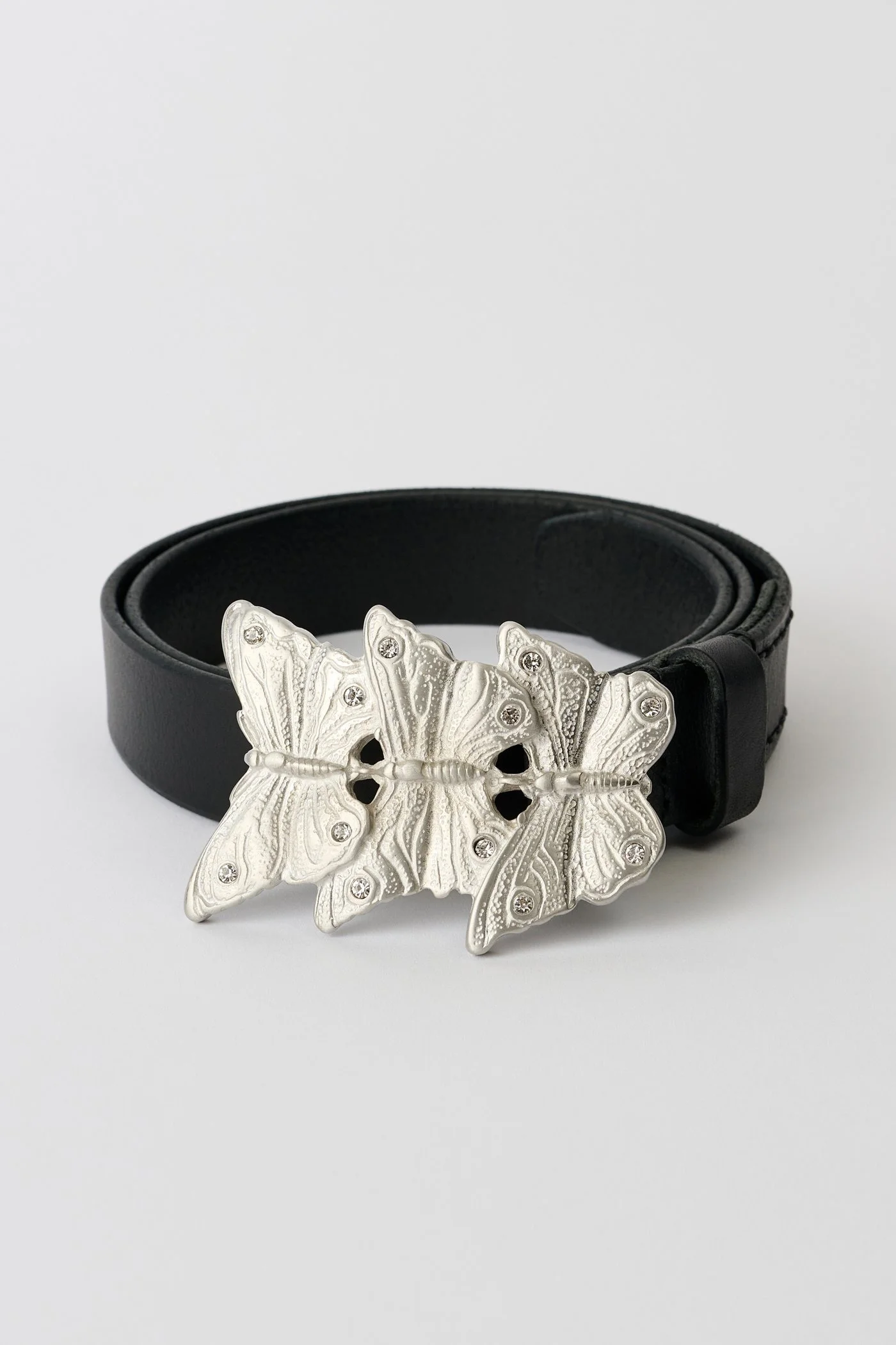 Butterfly Belt Oily Black Leather - 1