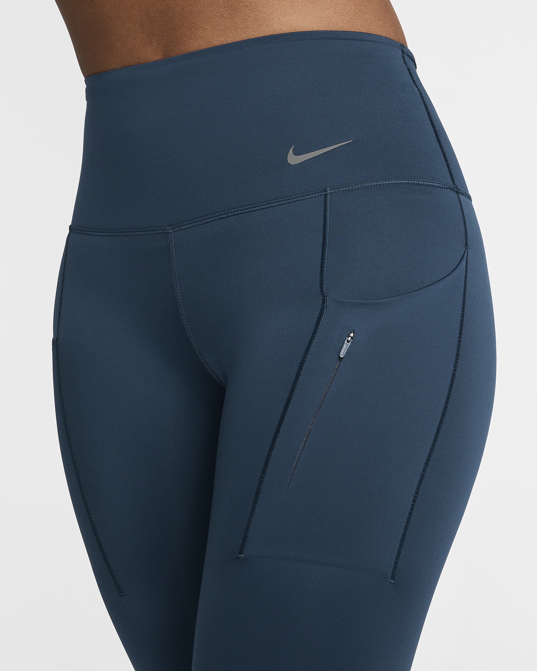 Nike Go Women's Firm-Support High-Waisted Cropped Leggings with Pockets - 4