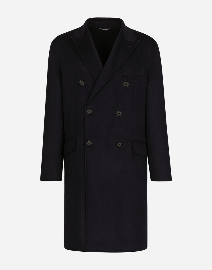 Double-breasted double cashmere coat - 3
