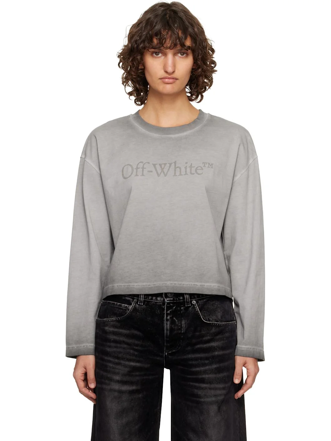 Gray Laundry Long Sleeve T-shirt - 1