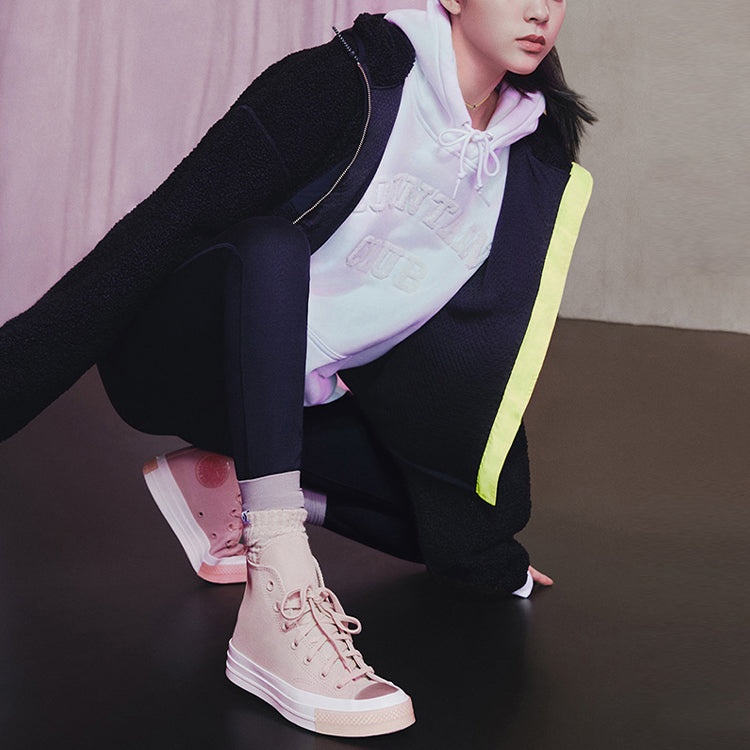 (WMNS) Converse Mountain Club Hoodie 'White' 10020808-A02 - 3