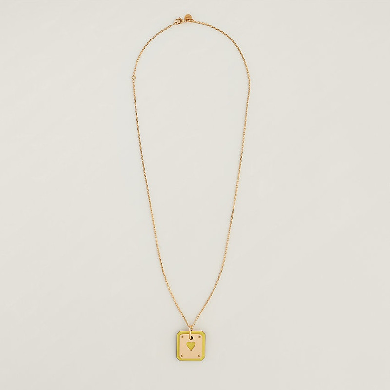 Hermès As de Coeur pendant, small model outlook