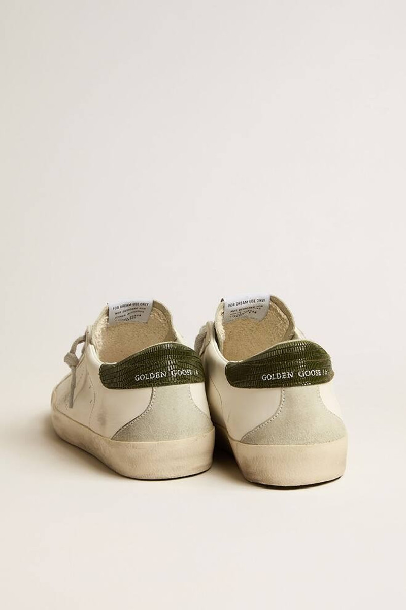 Men’s Bio-based Super-Star 와 perforated 스타 과 green heel 탭 4