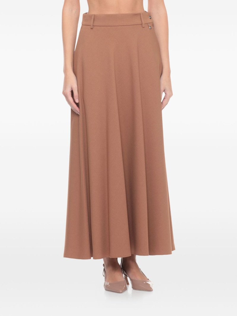 Herno belt loops slit skirt outlook