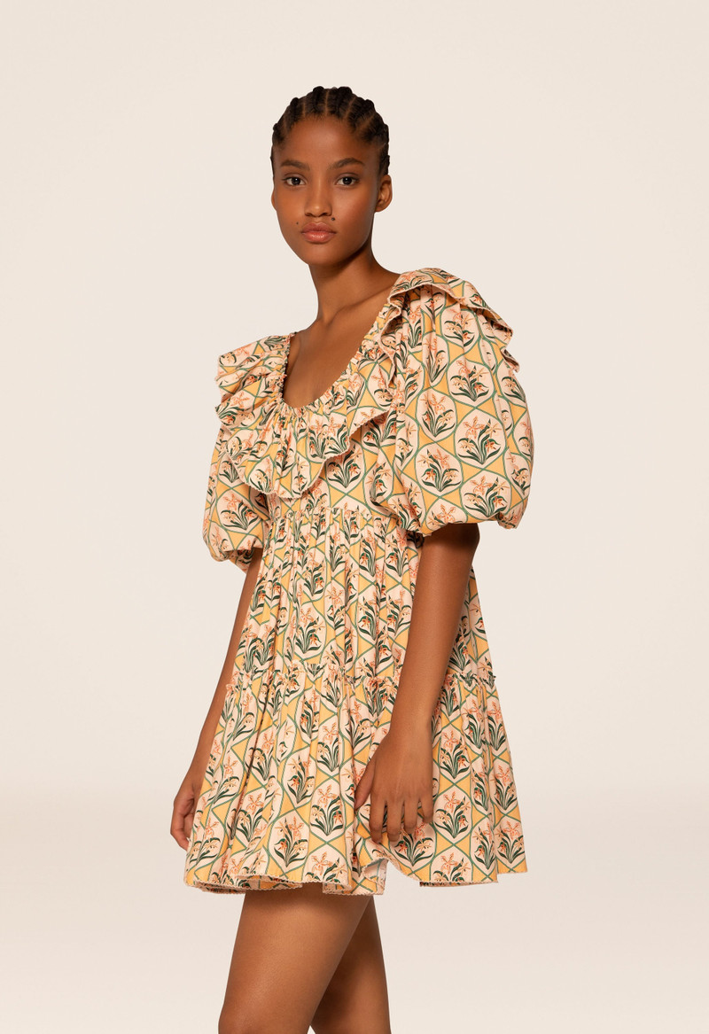 Flor Chan Chan Miel Mini Dress 5