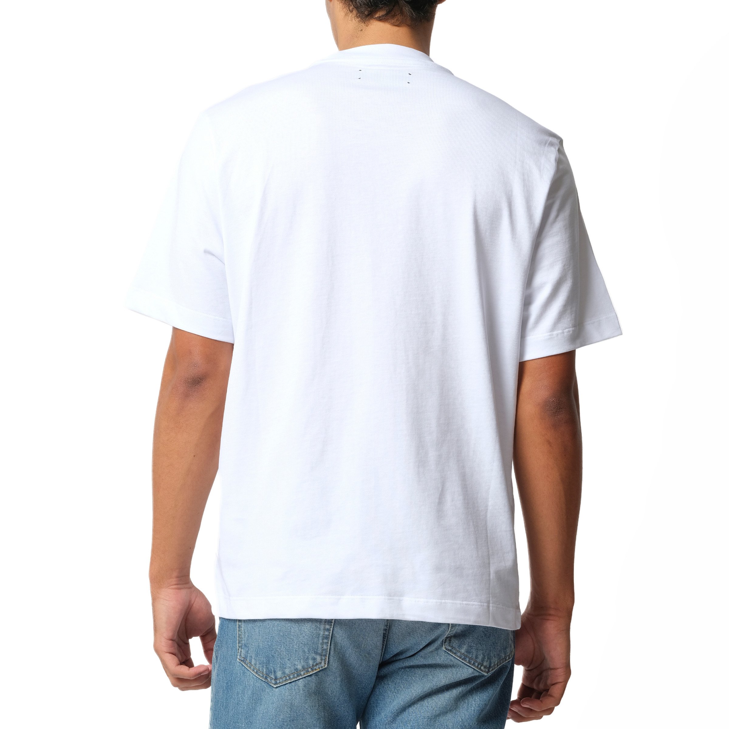 Amiri Core Logo T-Shirt in White/Black - 6