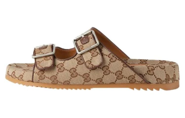 Gucci Double g Alphabet Straps Fashion Sandals 658020-2HK60-9791 - 3