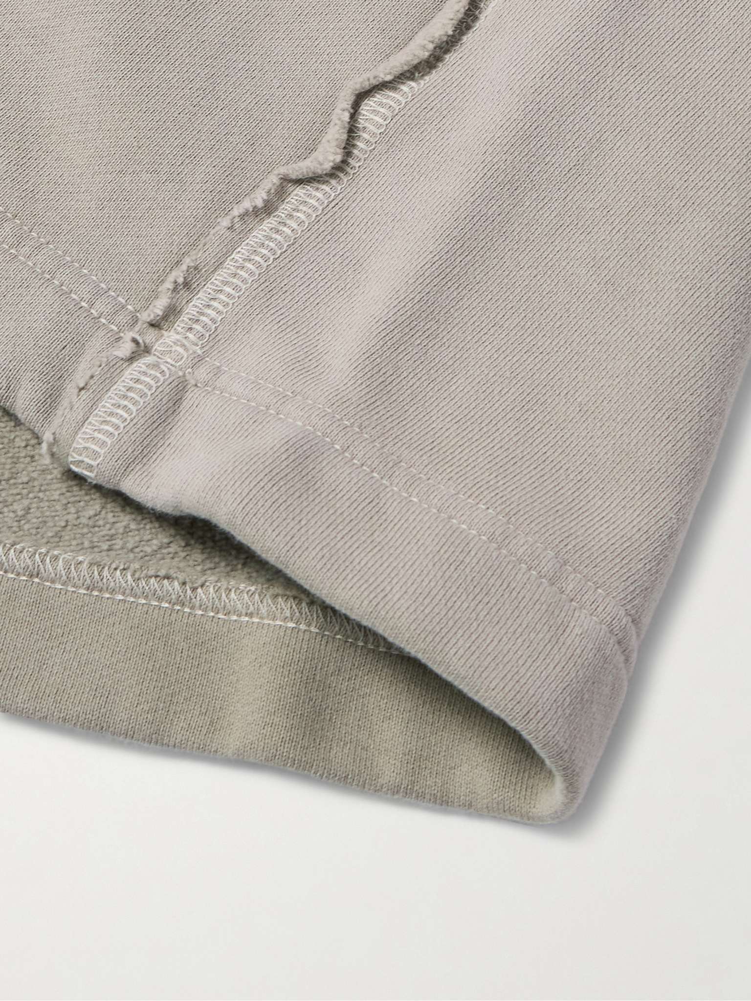 John Elliott Skeptic Distressed Cotton-Jersey Sweatshirt