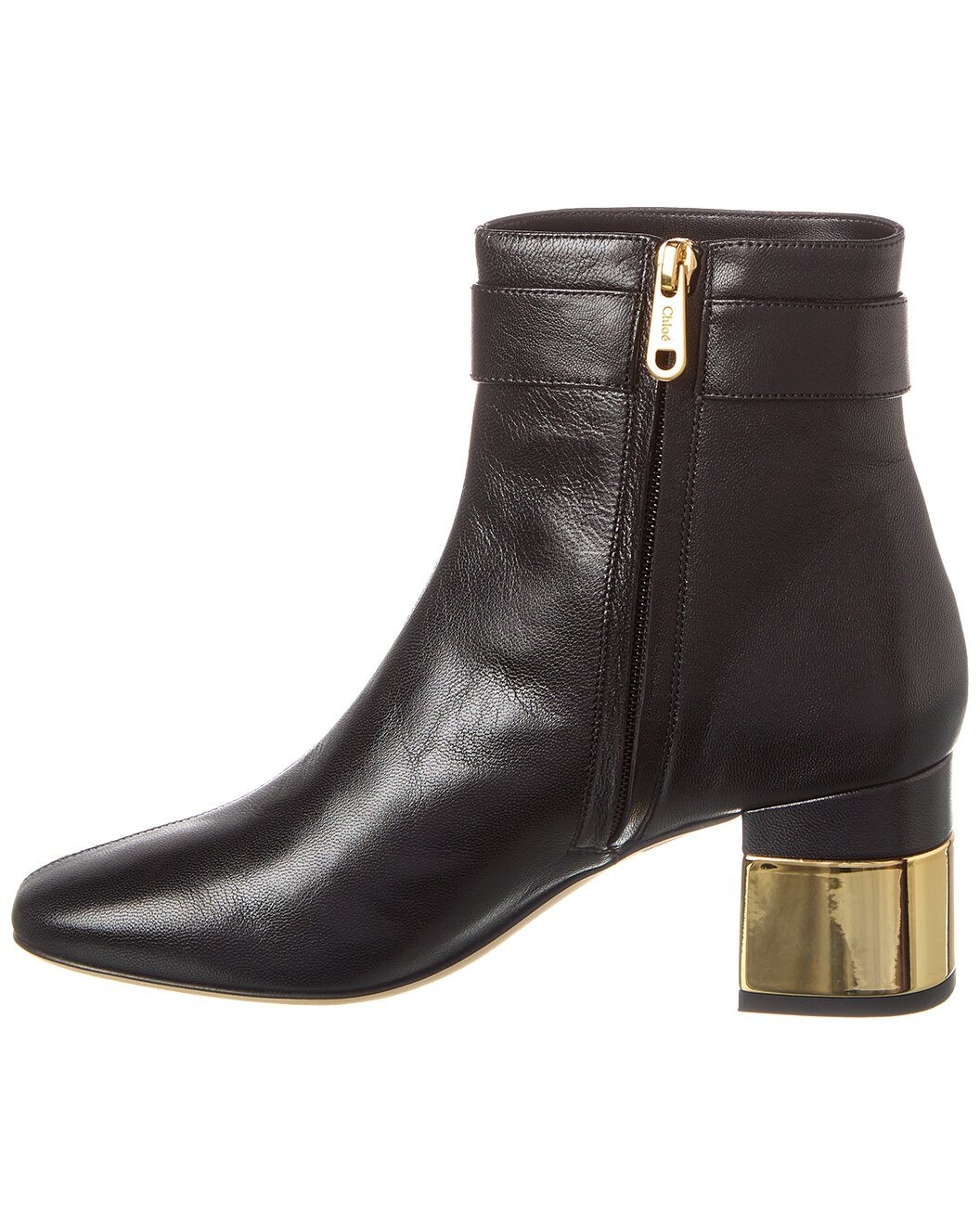 Chloé Alizè Leather Bootie - 2