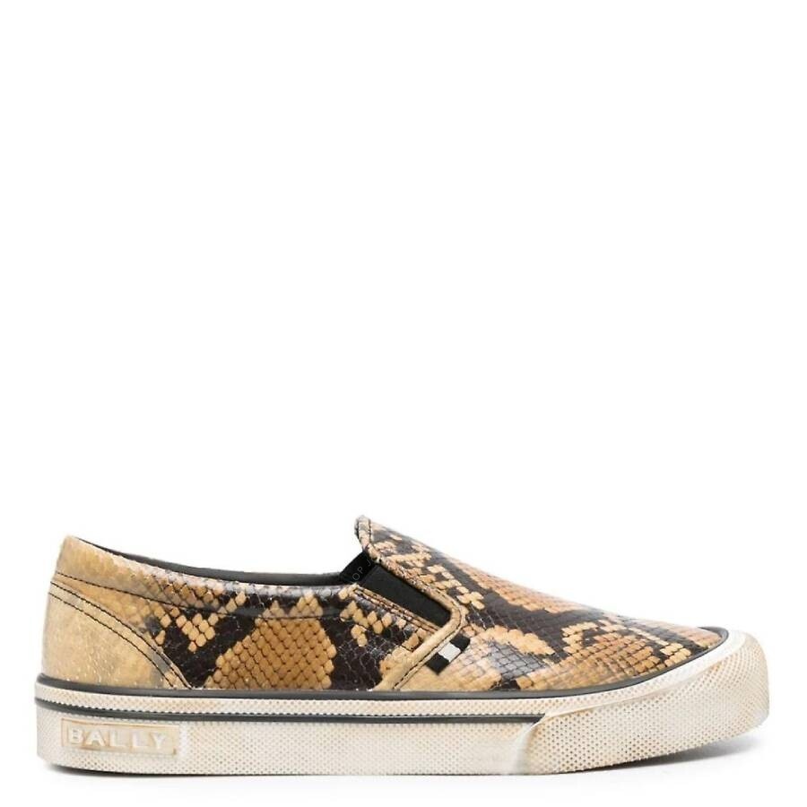 Bally - Bally Leory-P Snakeskin-Effect Sneakers - 1