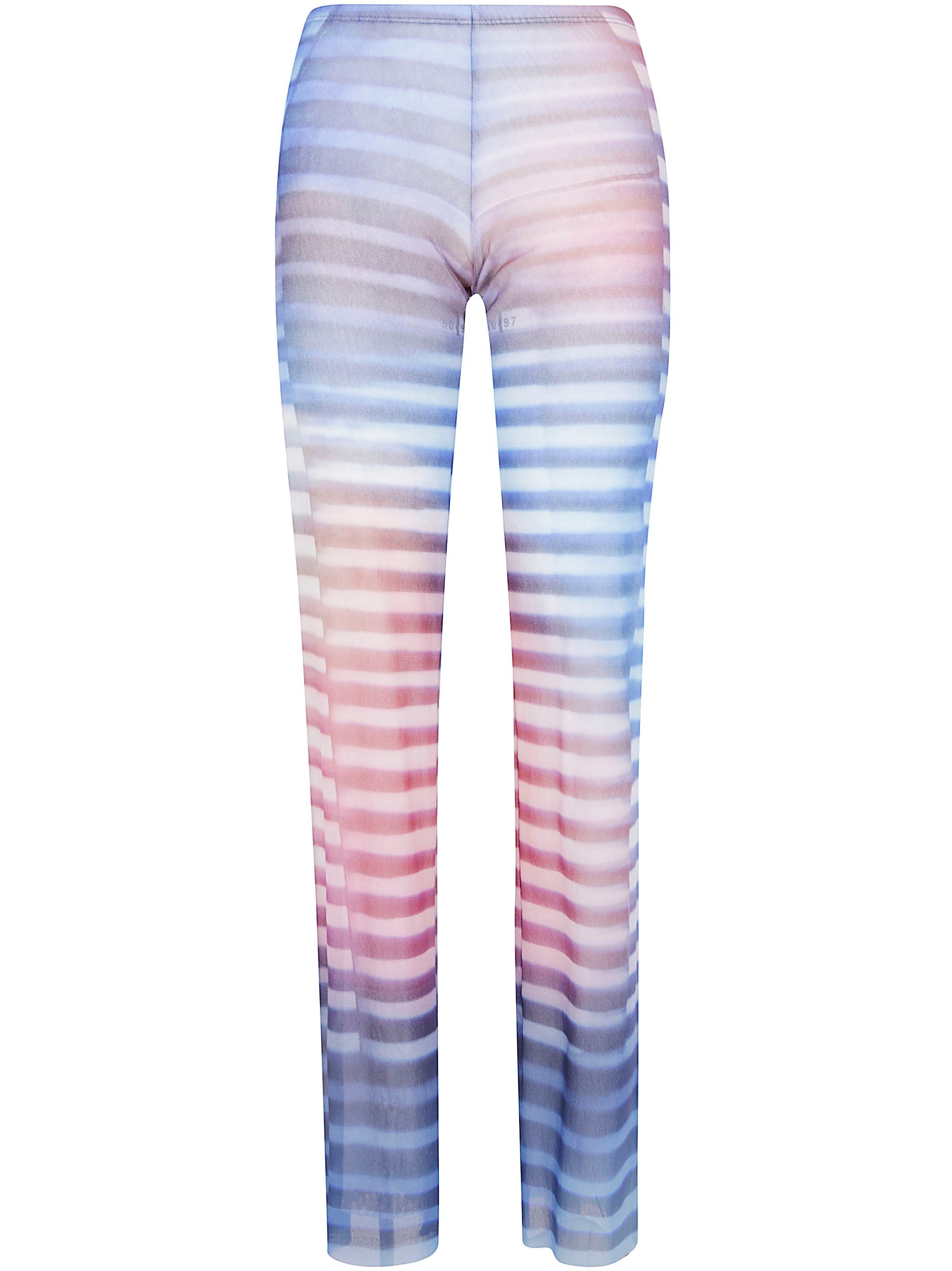Jean Paul Gaultier Women Mesh Trouser Printed "Air" - 2