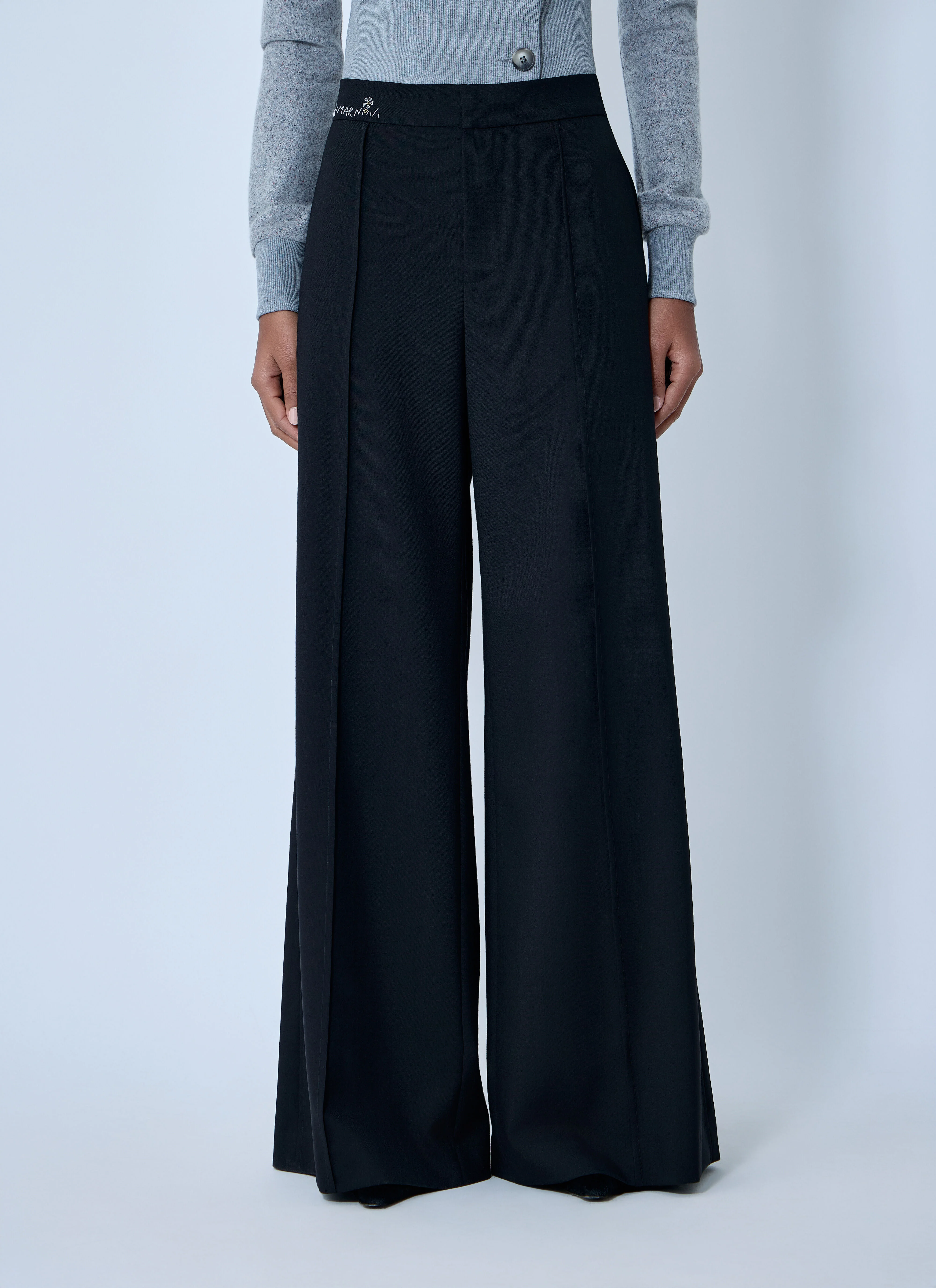 Wool Tailored Pants - 1